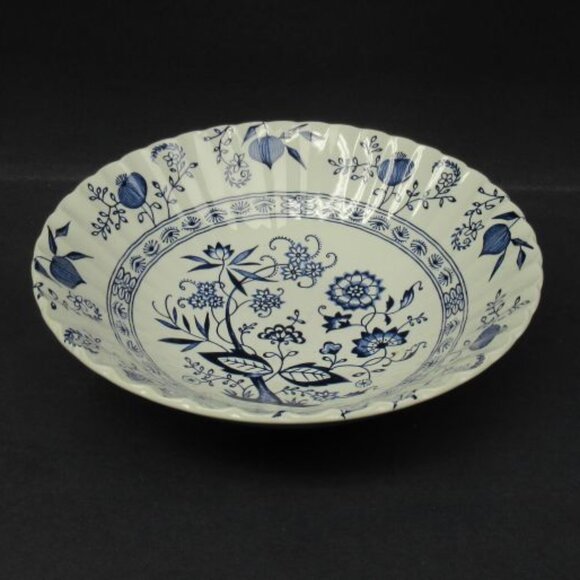 J. G. Meakin England China BLUE NORDIC 8 3/8 Inch Round Serving Vegetable Bowl - Picture 1 of 4